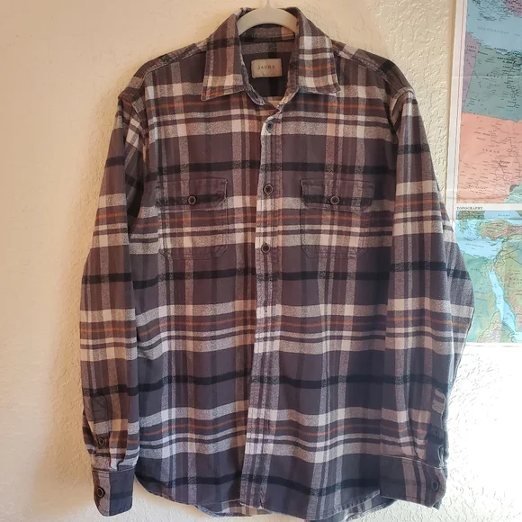 JACHS Button down Flannel Shacket - Picture 1 of 4